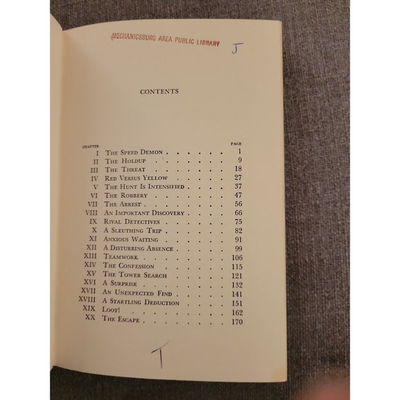 1959 The Tower Treasure by Franklin W. Dixon: The Hardy Boys - Picture 8 of 12